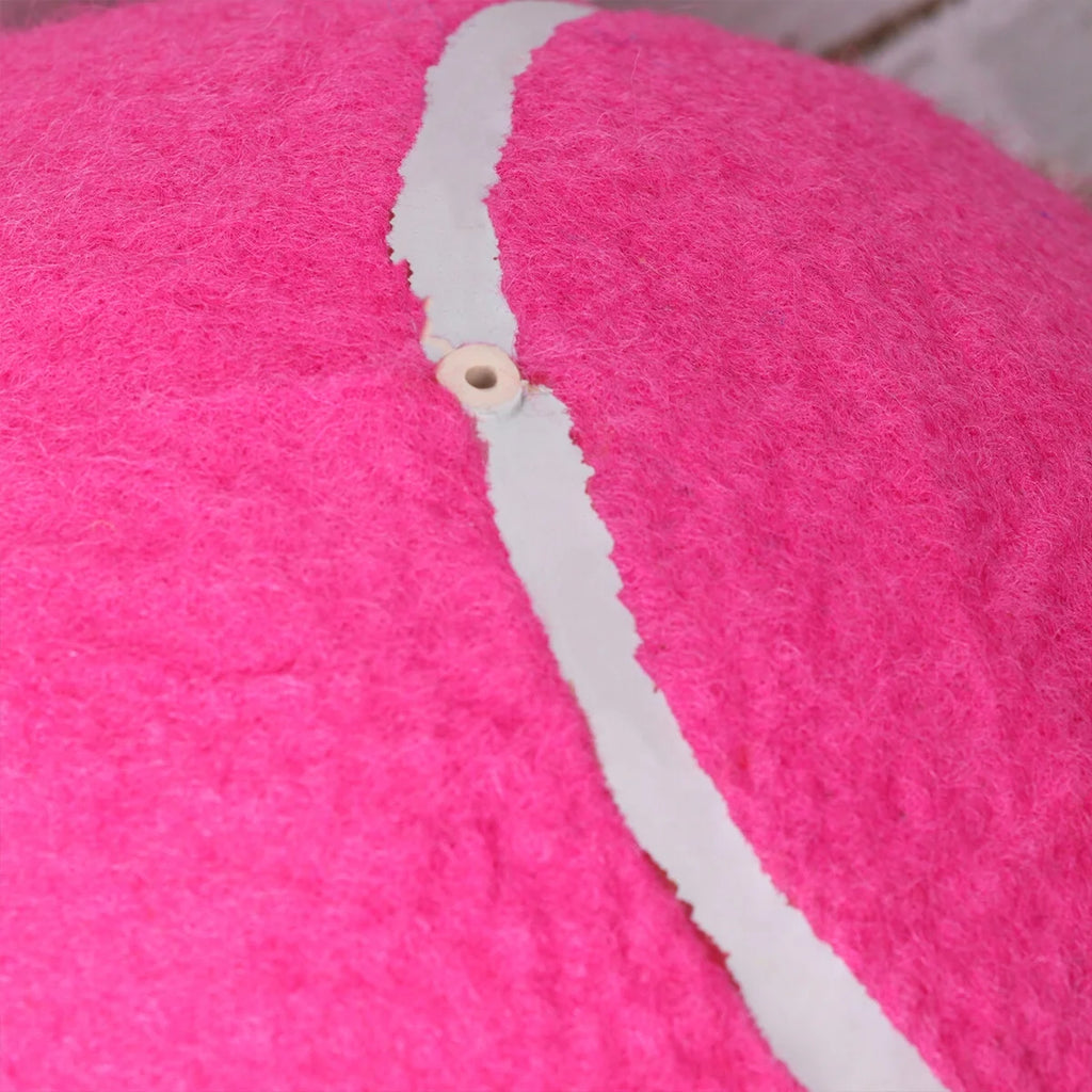 20cm Inflatable Flannel Ball for Children Outdoor Sports (Pink) E518