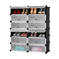 12 Cubic 6-Tier Shoe Rack Shelf Cabinet Storage Closet Organizer S2011