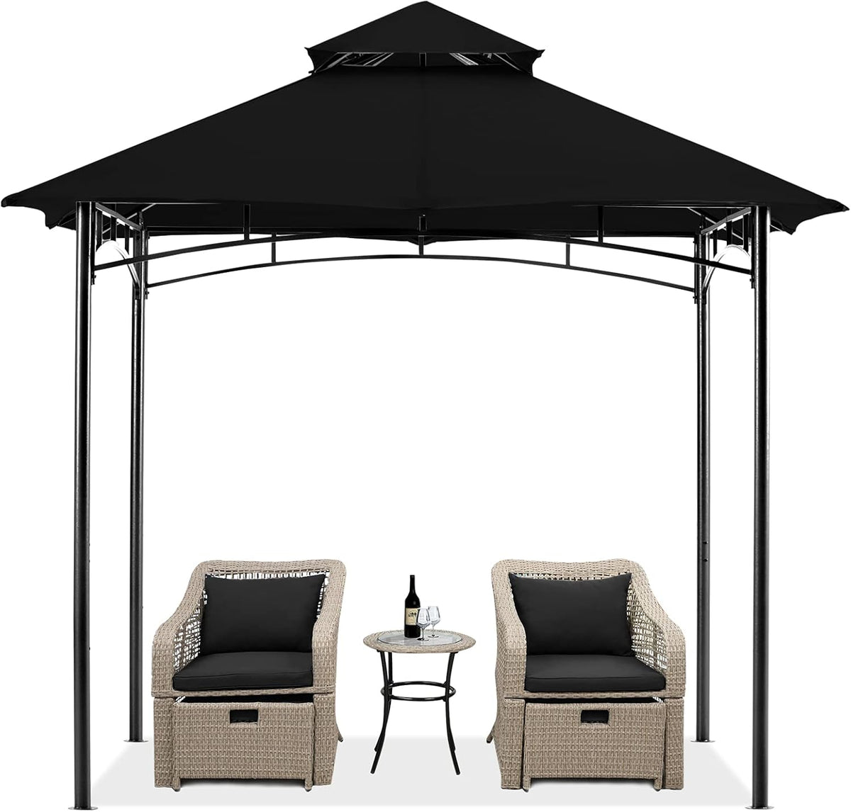 11x11 Navy Blue Outdoor Gazebo N22551
