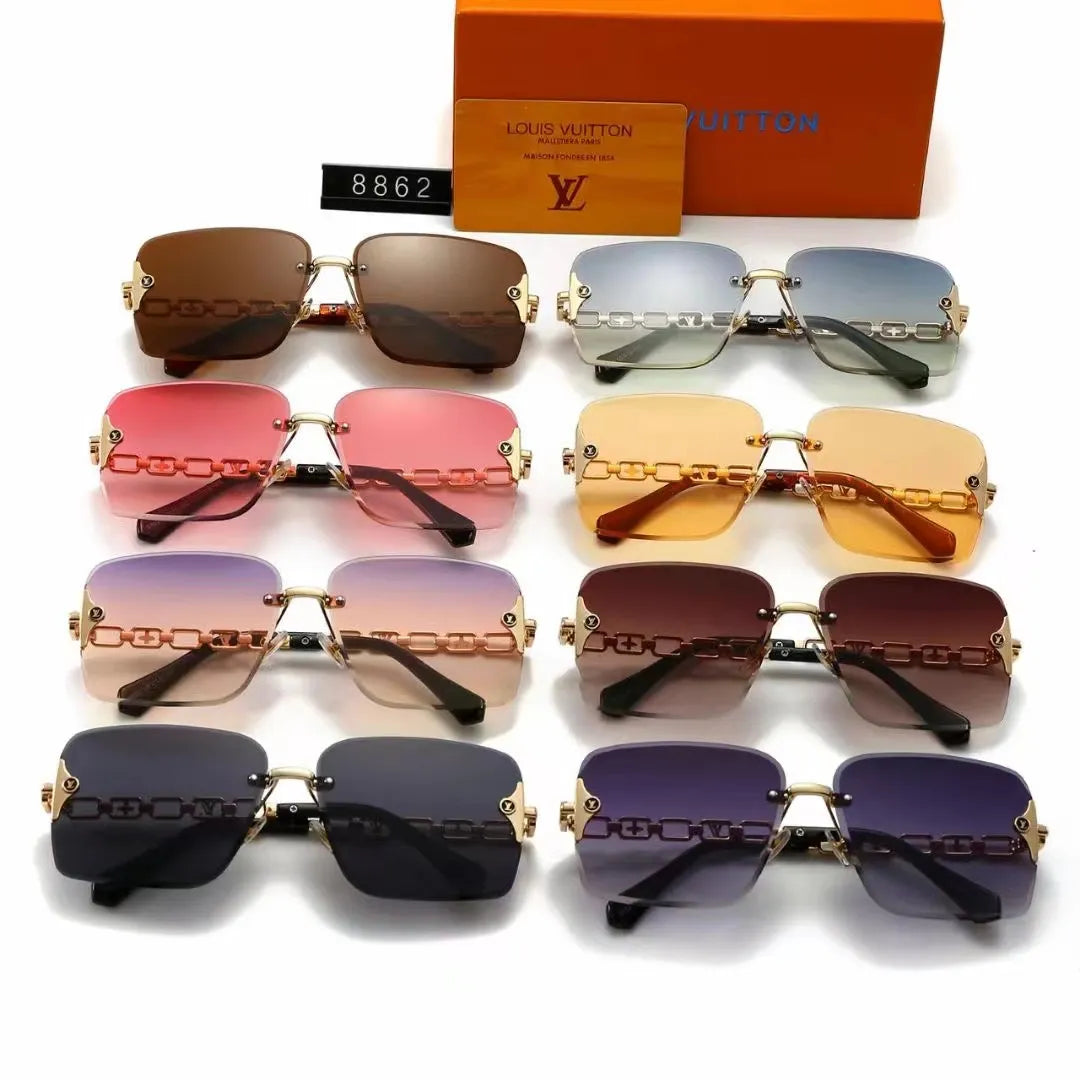 Square Frame Polarized Sunglasses S5337