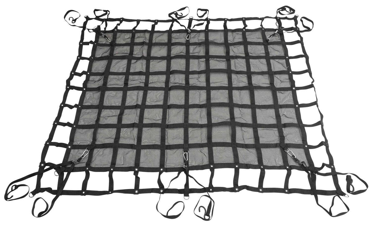 Heavy Duty Cargo Net w/ D Rings, S-Hook & Cam Buckle O92407
