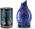 120 ML Metal Tree Diffuser + 120 ML 3D Fireworks Glass Diffuser W95461