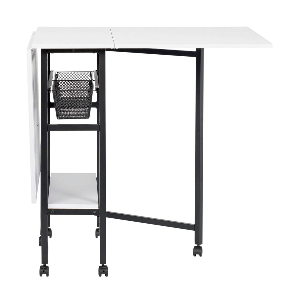 Standing Height Craft/Cutting Table with Baskets (36x22 H) P99831