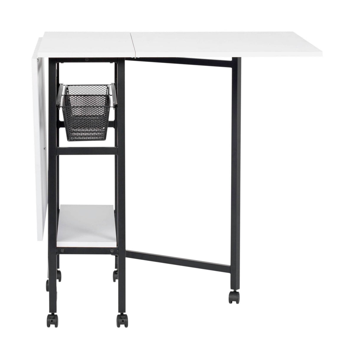 Standing Height Craft/Cutting Table with Baskets (36x22 H) P99831