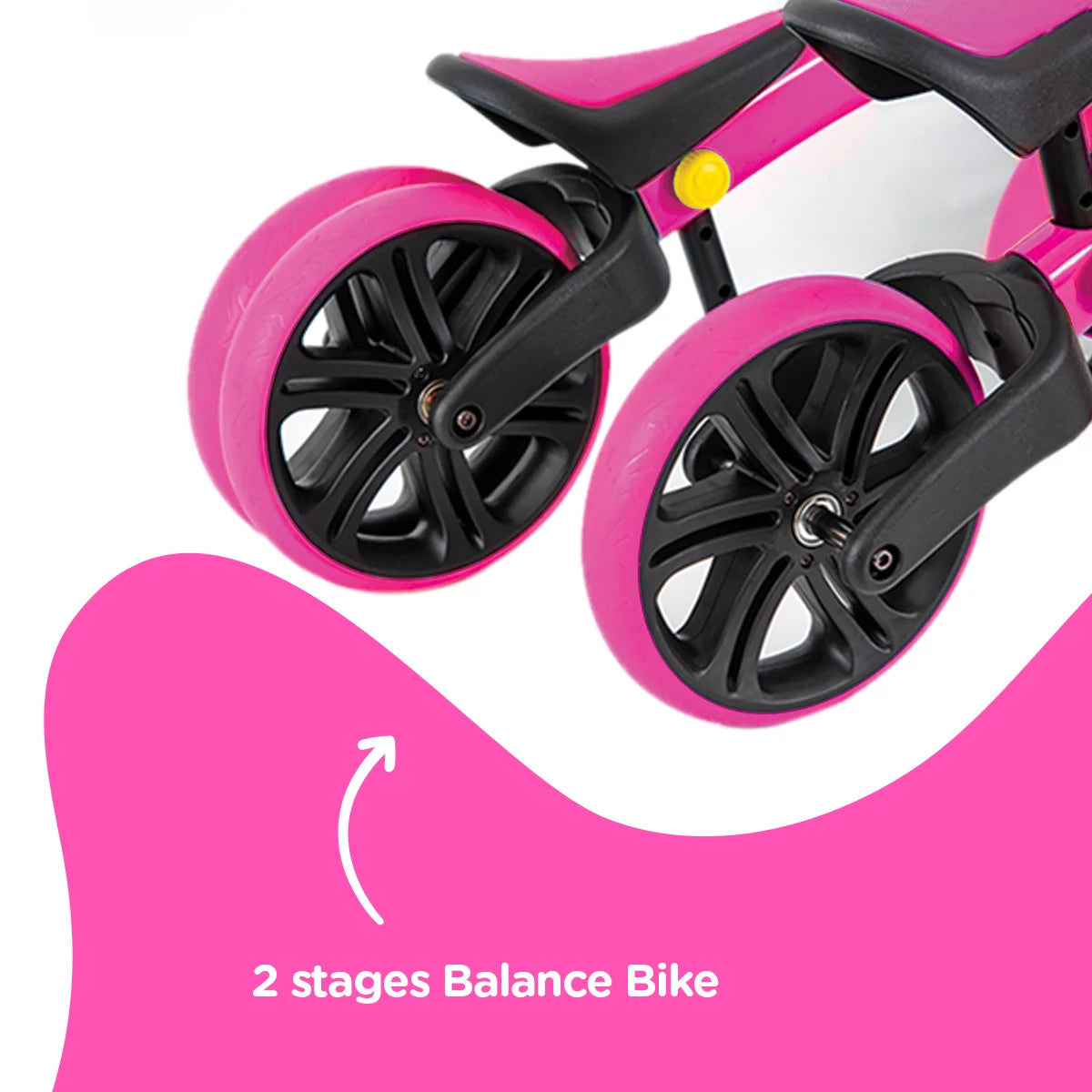 Red 9'' Wheel Toddler Balance Bike S814