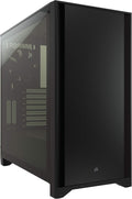 White Tempered Glass Mid-Tower ATX PC Case J44915