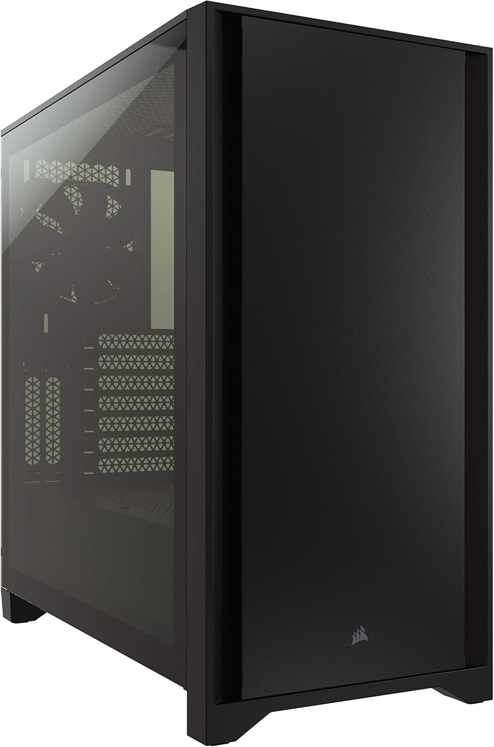 White Tempered Glass Mid-Tower ATX PC Case J44915