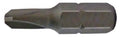#6 x 1" x 1/4" Tamperproof Tri-Wing Bit 25 Pack J749