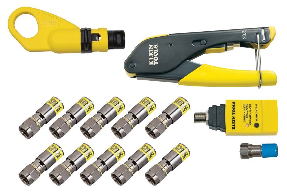 Coax Cable Tester and Cable Installation Kit P36315