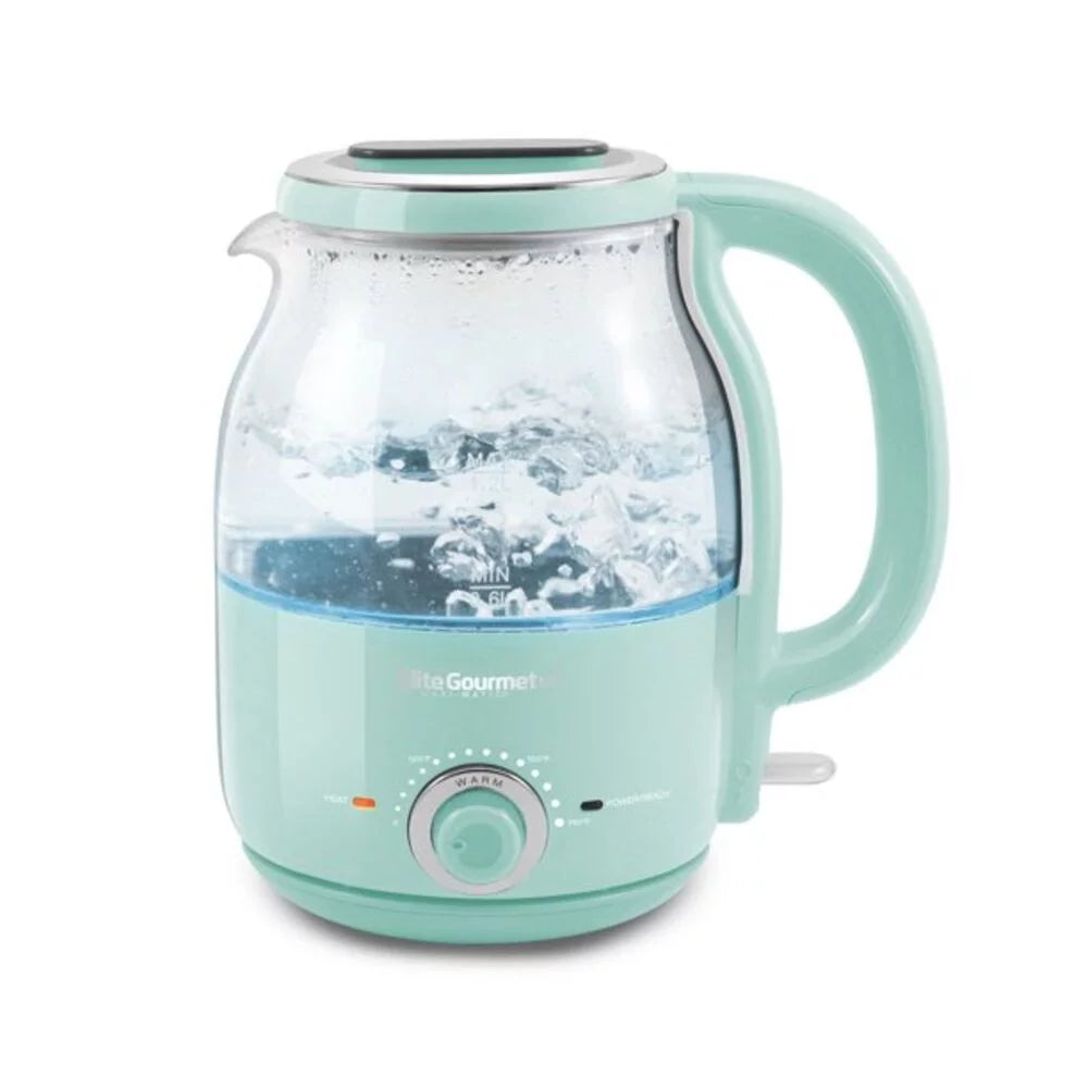 1.2L Adjustable Temperature Electric Glass Kettle P42764