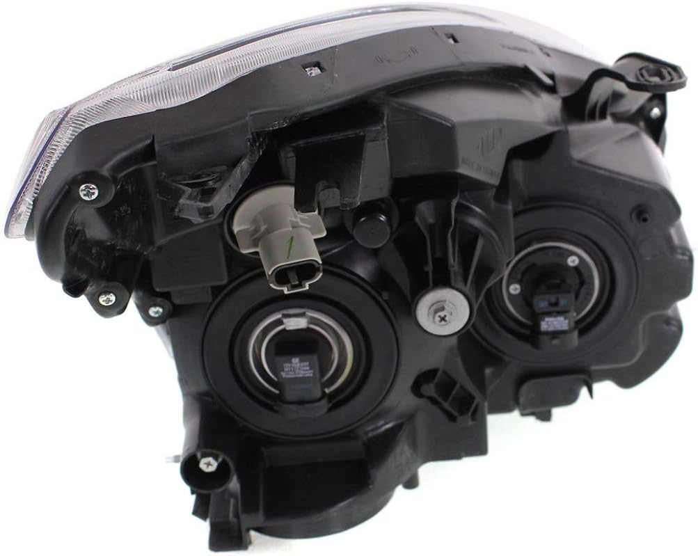 Headlight Assembly Passenger Side with Bulbs P2869