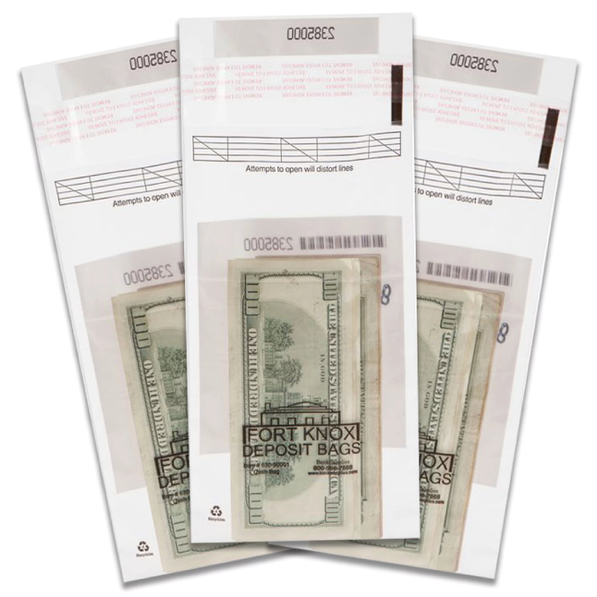 Cash Strap Bags Case of 1000 U117326
