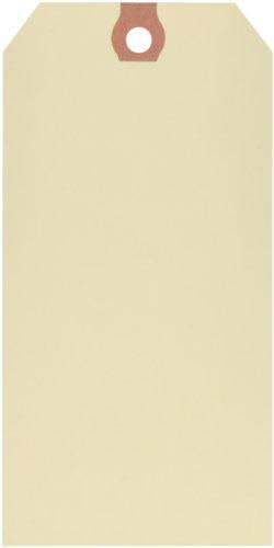 13 Point Cardstock Pre Wired Shipping Tag Manila Case of 1000 B60690