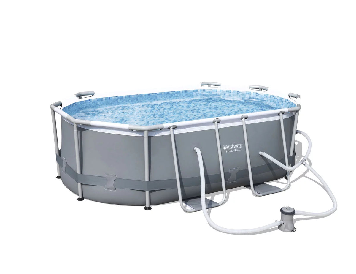 10' x 6'7 x 33 Oval Frame Above Ground Swimming Pool C309