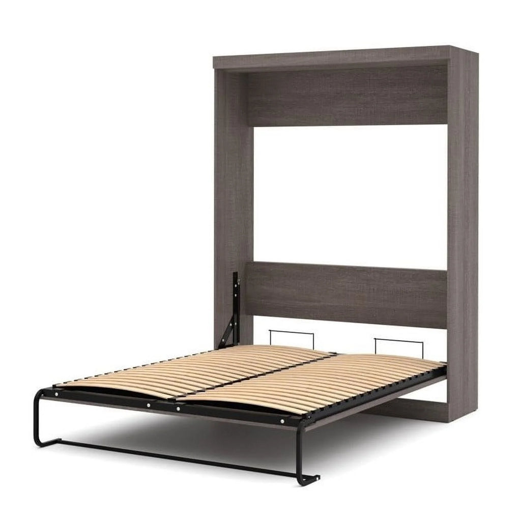 Queen Wall Bed in Bark Gray B700691