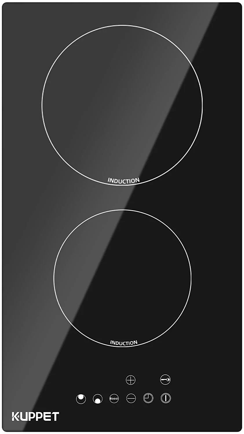 12 Inch 2 Burner Induction Cooktop with 9 Heat Setting L55739