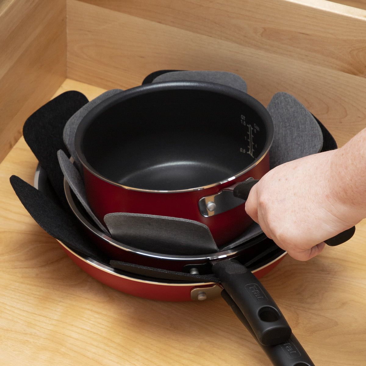 Cookware Pot Protector 6-Piece Set D857672