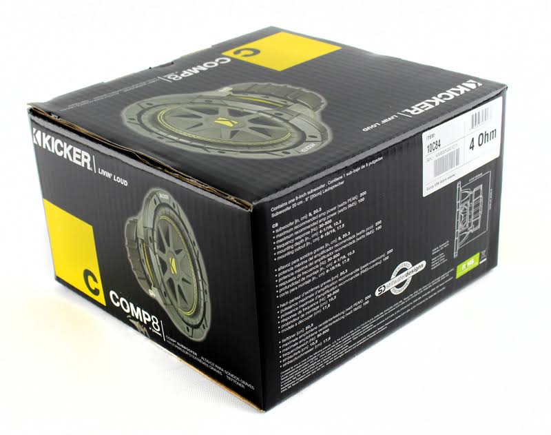 8 inch 4-Ohm Car Subwoofer W80093