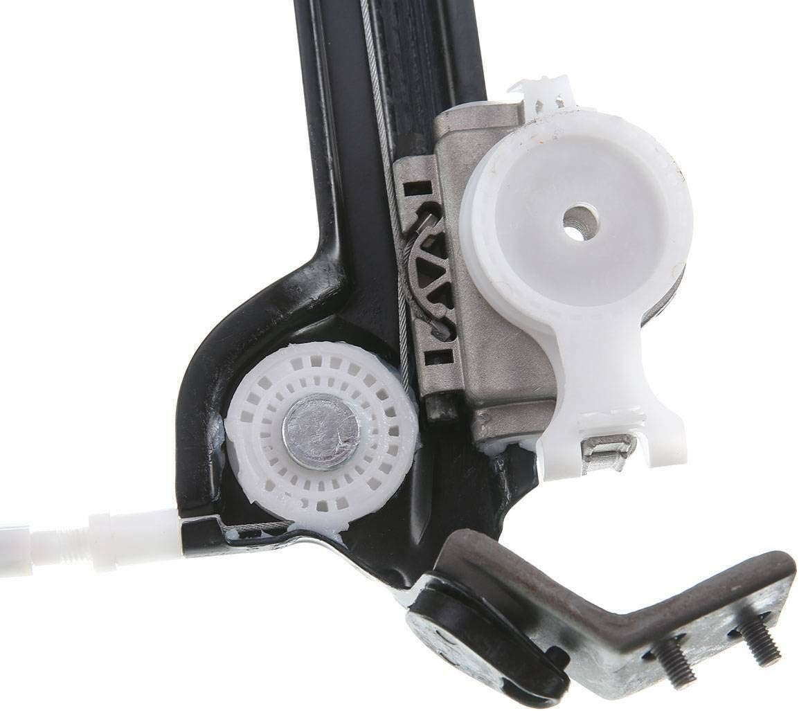 Front Driver Side Power Window Regulator without Motor Compatible with BMW E82 E88 128i 135i 2008-2013 Pack of 2 N310