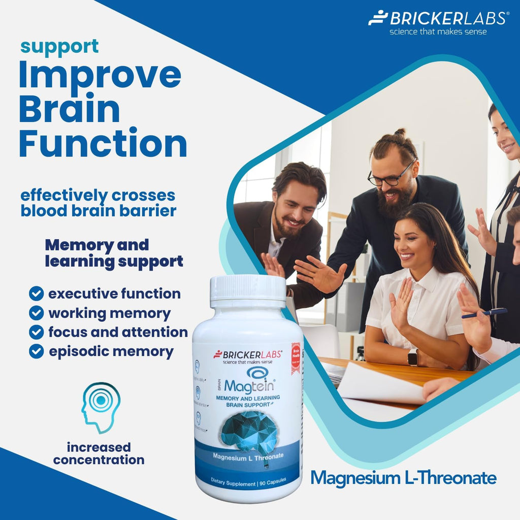Magnesium L Threonate Supplement, 90 Capsules N61732