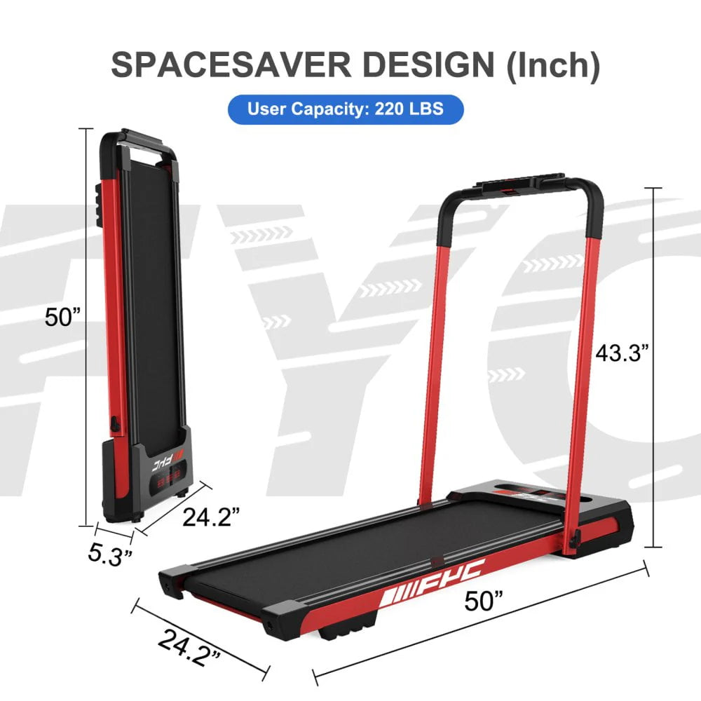 2 in 1 Folding Treadmill D356863