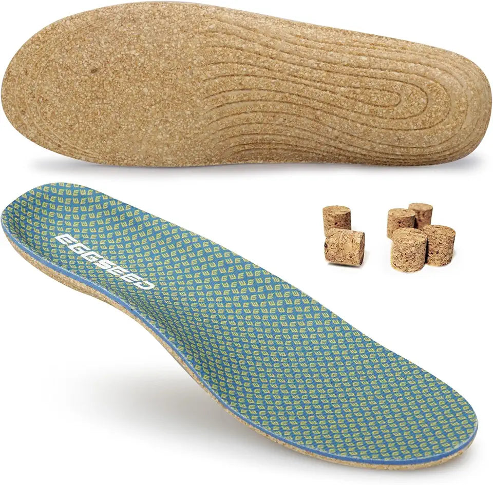 Soft Breathable Cork Arch Support Insoles R23371