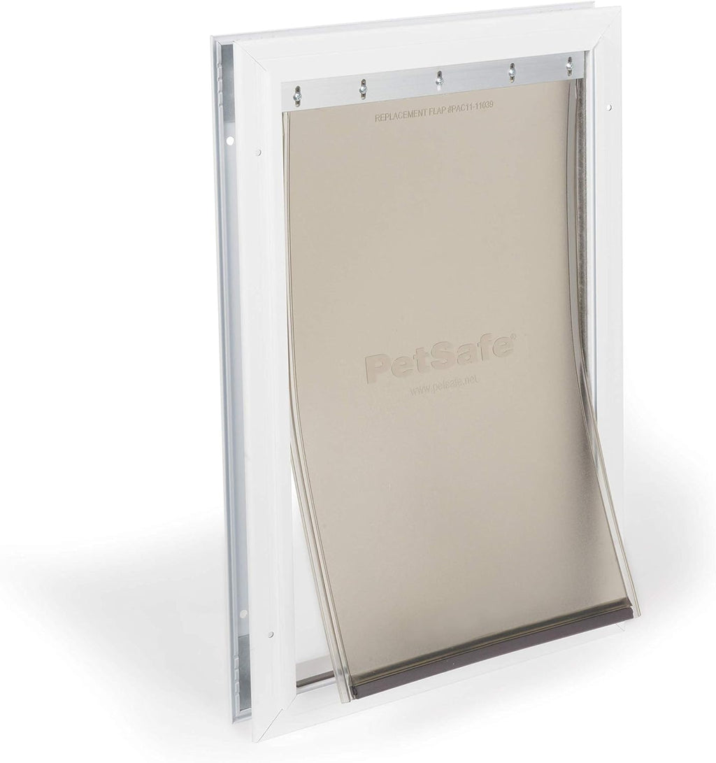 Aluminum Dog Door or Cat Door with Tinted Magnetic Vinyl Flap, Pack of 2 Z2055