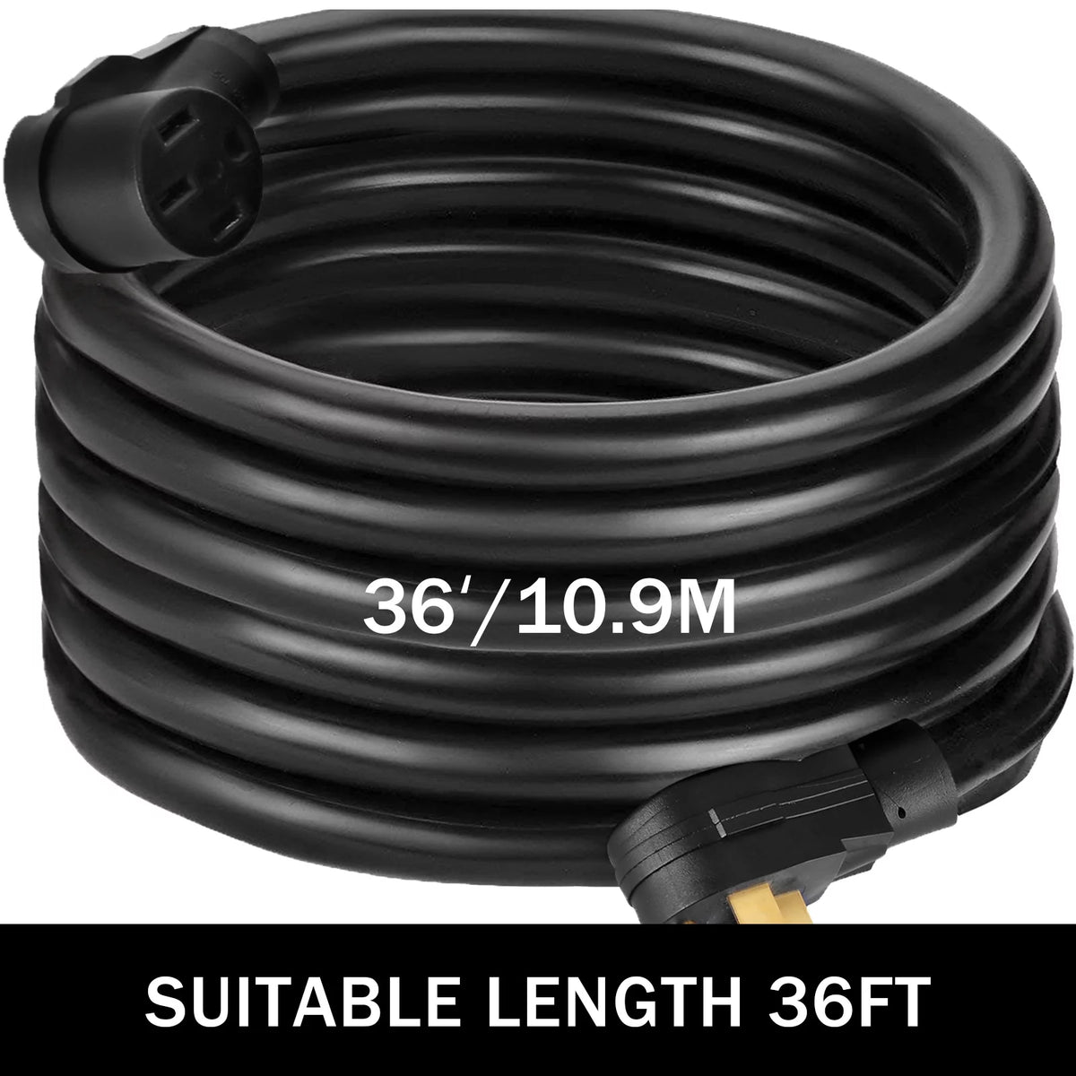 36ft 30 Amp AWG10 RV Extension Cord X430