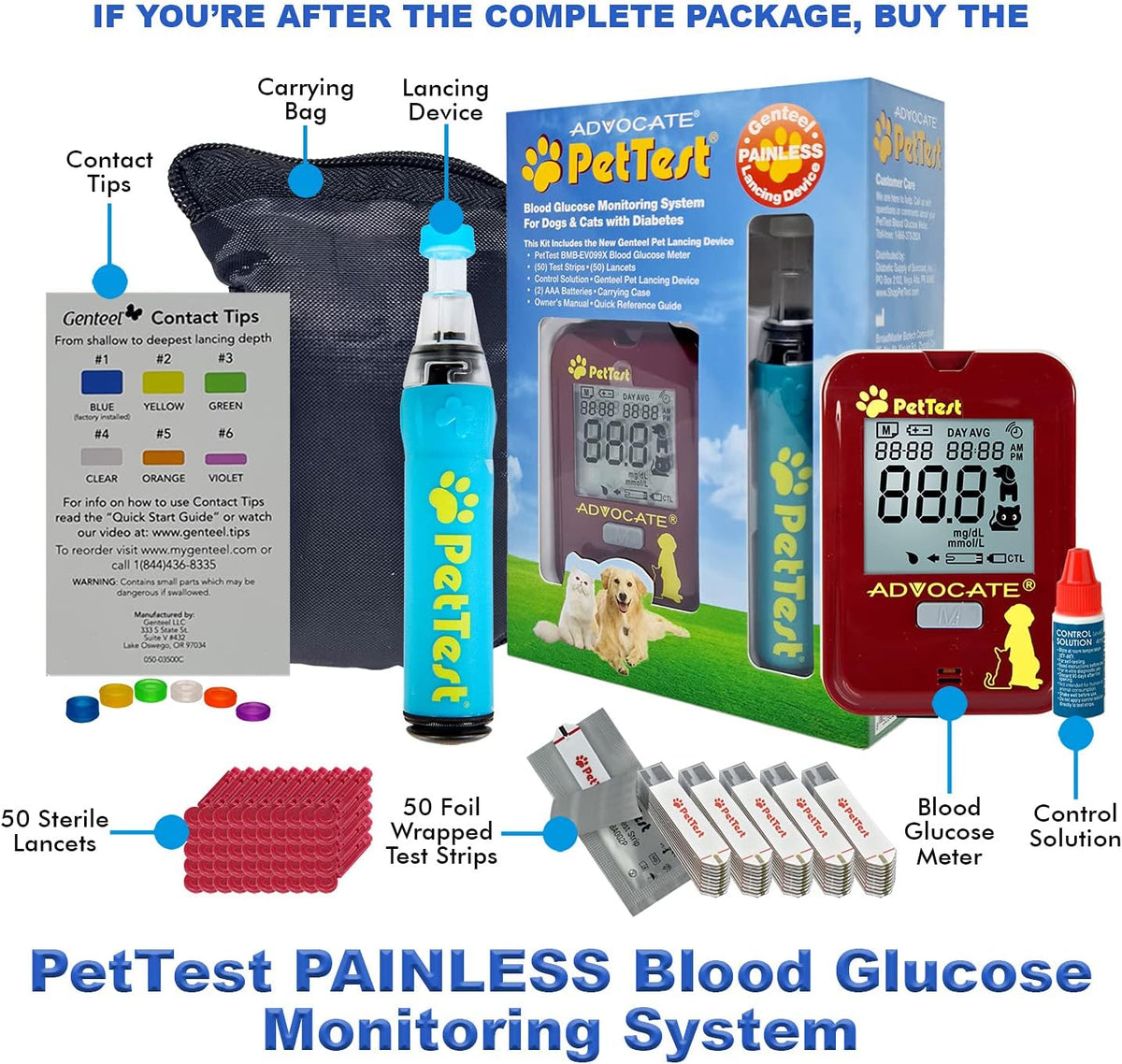 21g Twist Top Pet Lancets Pack of 2 Z298