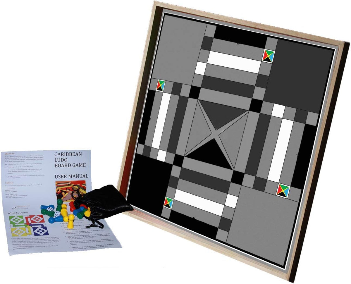 24in x 24in Ludo Board Game R29344