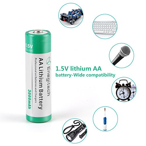 AA Lithium Battery 3000mAh 1.5V 16 Pack V599