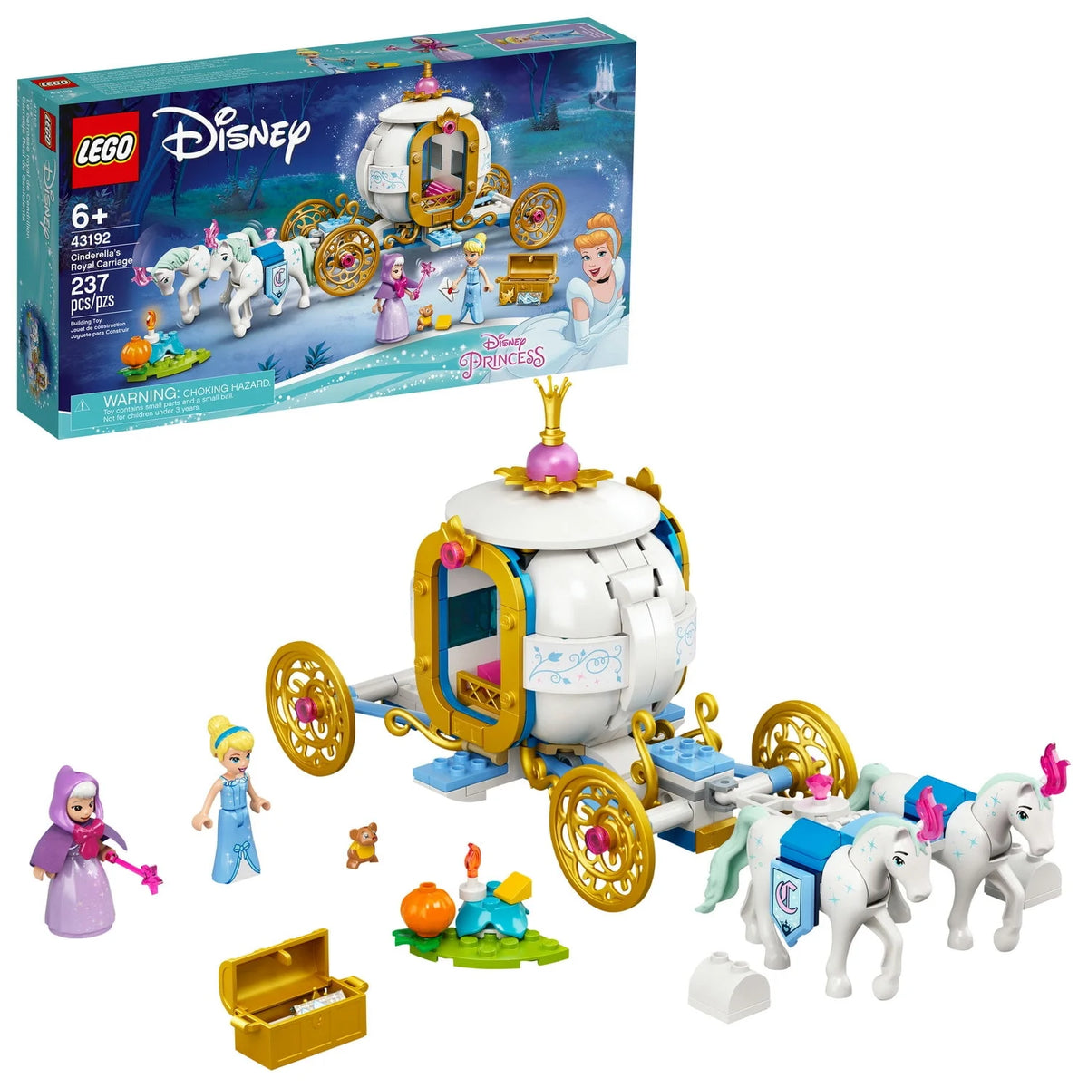 Disney Cinderella's Royal Carriage 237 Pieces J273977