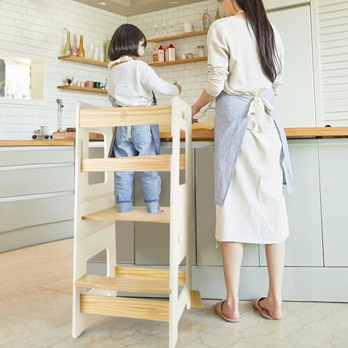 Green Height Adjustable Anti-Slip Kitchen Step Stool B74145