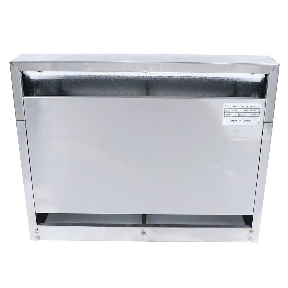 12L Stainless Steel Commercial Gas Fryer with 2 Baskets C7534