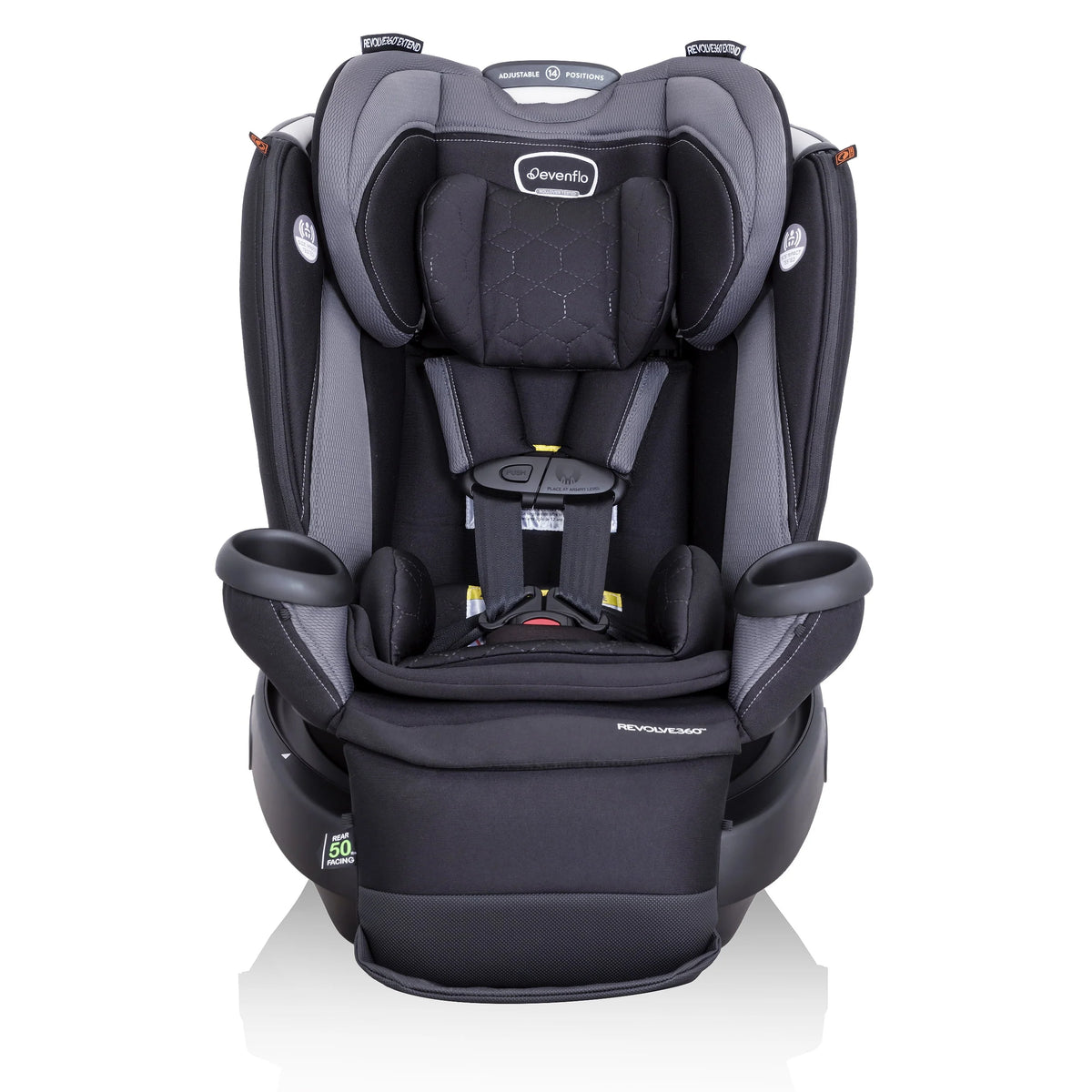 All-in-One Rotational Car Seat with Quick Clean Cover D289878