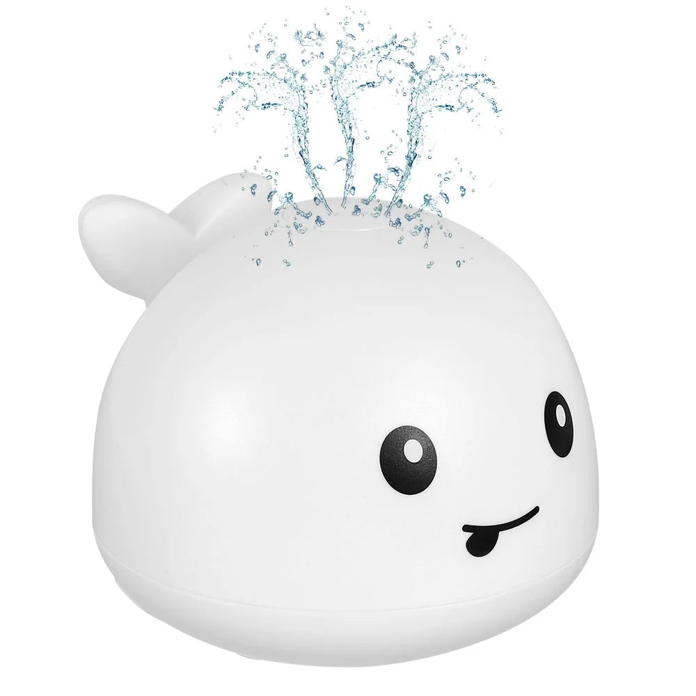 White Whale Bath Toy with LED Light I60321