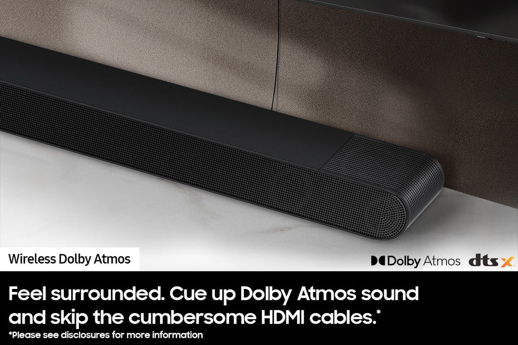 3.1.2ch Soundbar with Wireless Dolby Atmos T9583