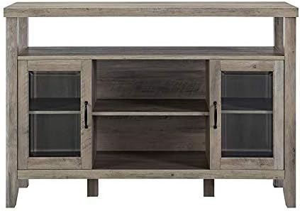 Gray Wash TV Stand Console Buffet Sideboard Cabinet N12658