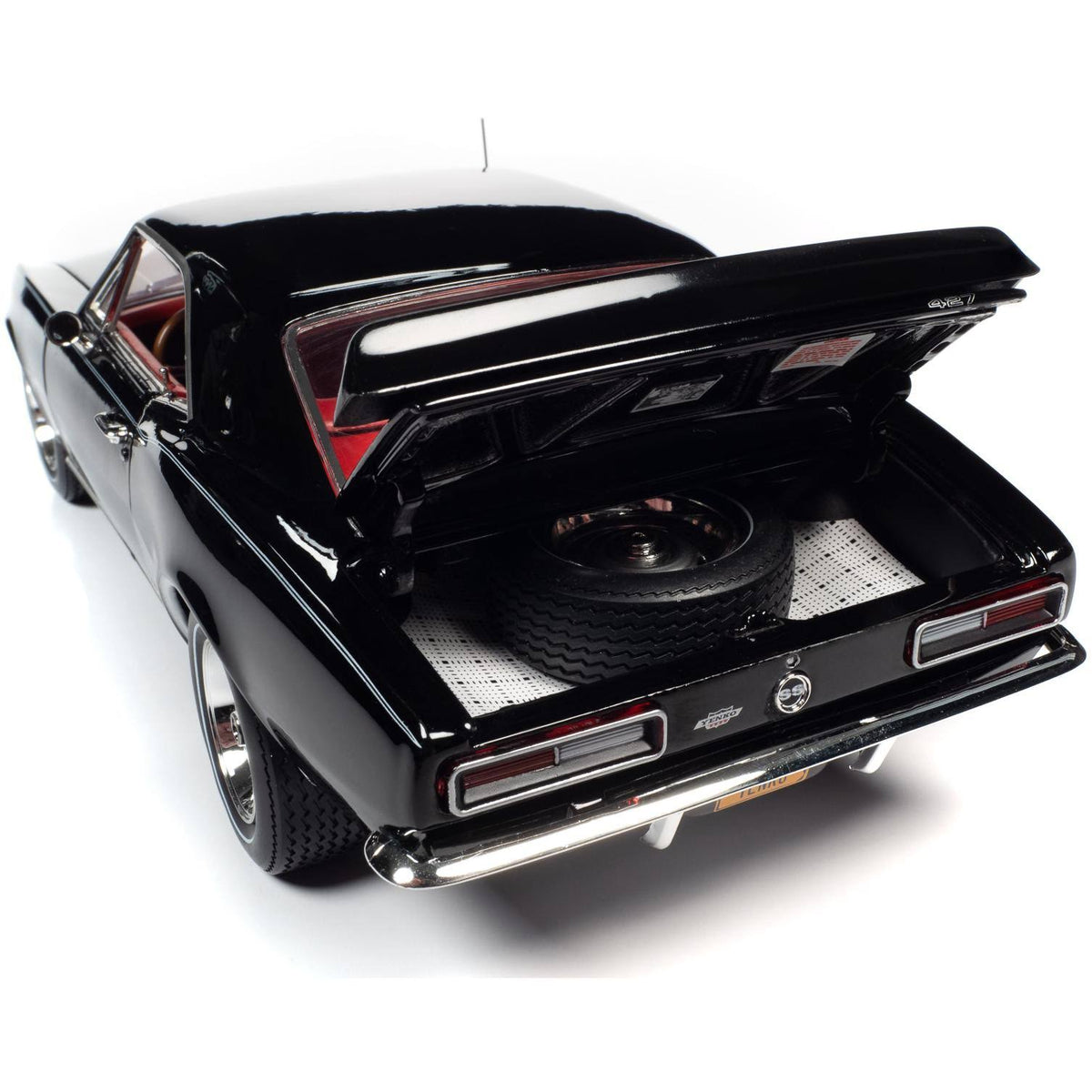 1967 Chevrolet Camaro Yenko SS 427 Hardtop Tuxedo Black with Red Interior F795