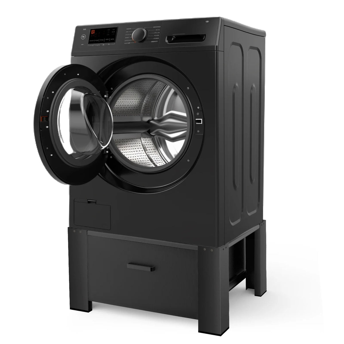 Black 29" Washing Machine Pedestal with Drawer B73450