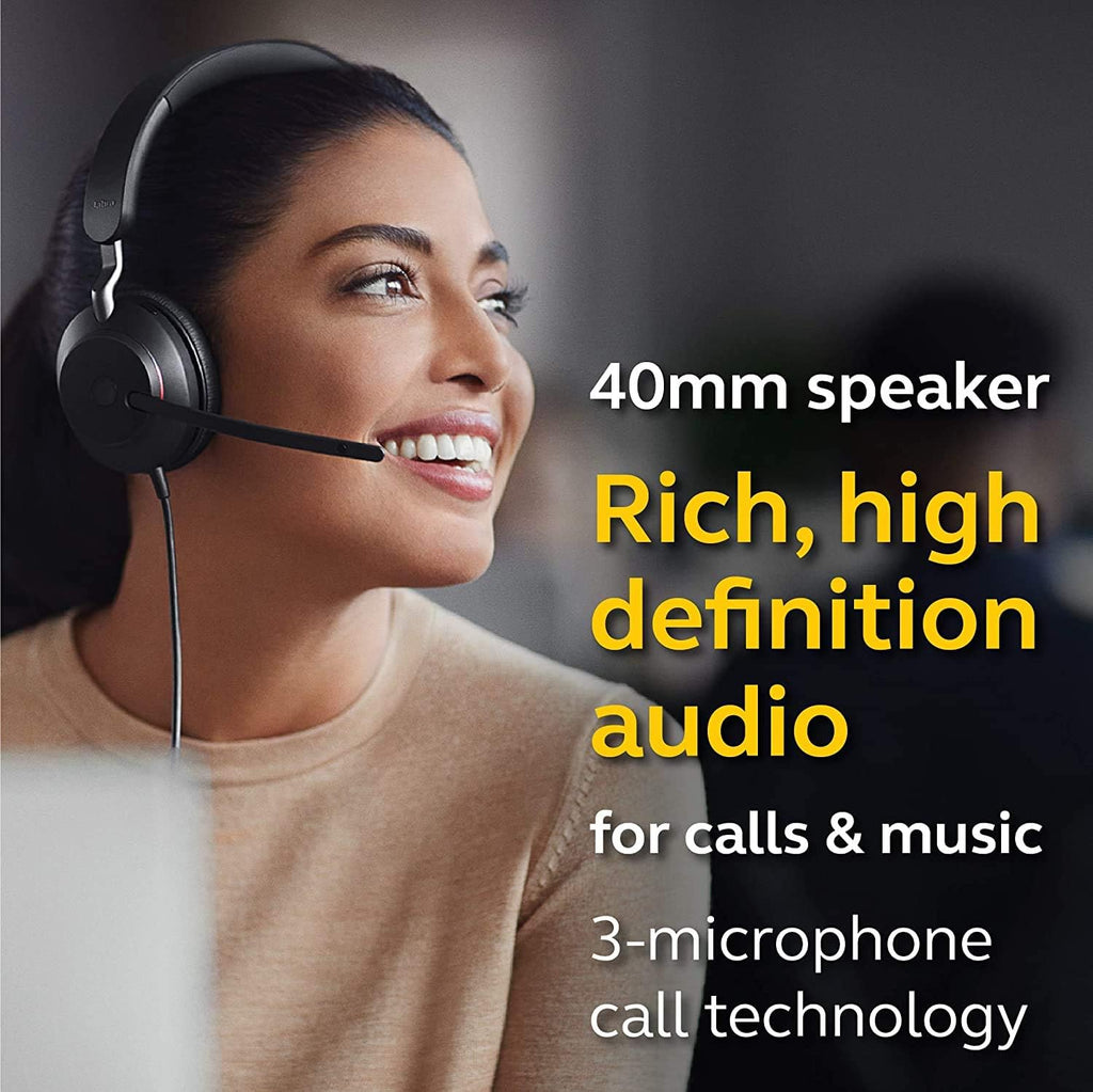 Jabra Evolve2 40 UC Mono USB-A Headset S36520