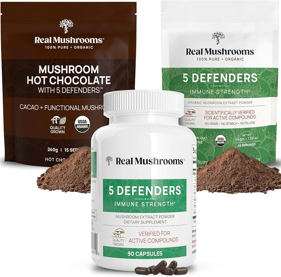 Hot Chocolate Mix, Extract Powder, and Supplements Bundle T232114
