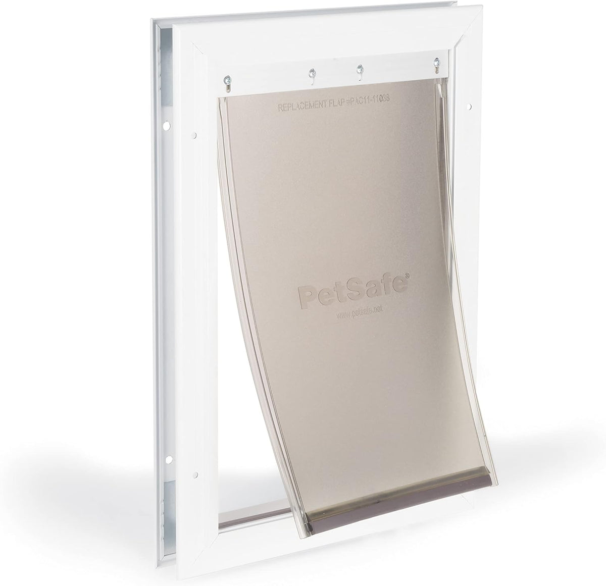 Aluminum Dog Door or Cat Door with Tinted Magnetic Vinyl Flap, Pack of 2 Z2055