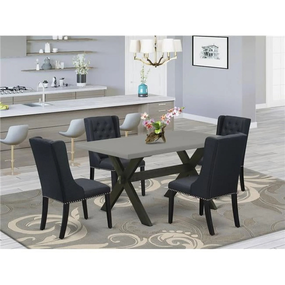 5 Piece Dining Room Table Set P511705