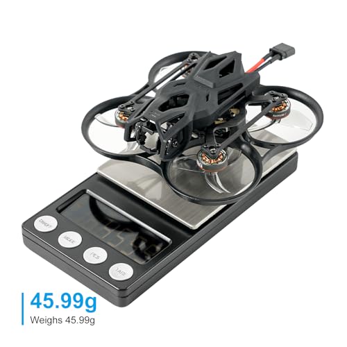 Brushless Whoop Quadcopter Pocket Drone with HD VTX Bracket for DJI O4 Air Unit F4 2-3S 20A FC LAVA 1102|14000KV Motor I34506
