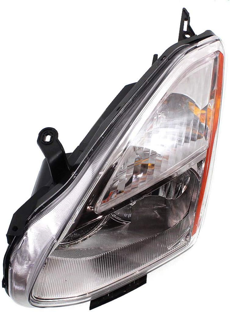 Headlight Assembly Passenger Side with Bulbs P2869