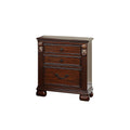 2-Drawer Wood Nightstand O519324