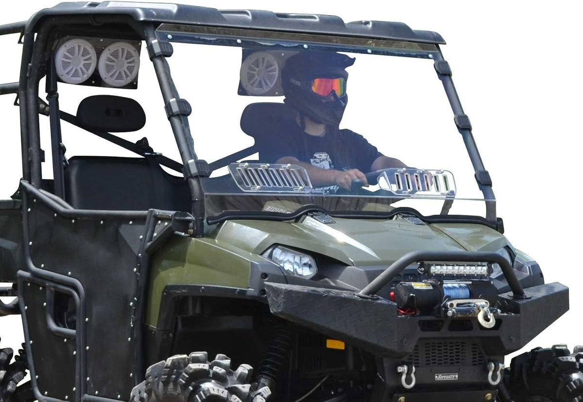 1/4 Thick Clear Full Polycarbonate Windshield M5722