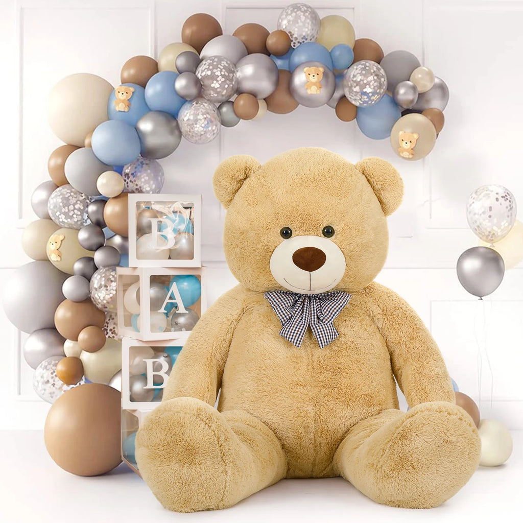 Giant Brown Teddy Bear Plush Stuffed Animal A1433