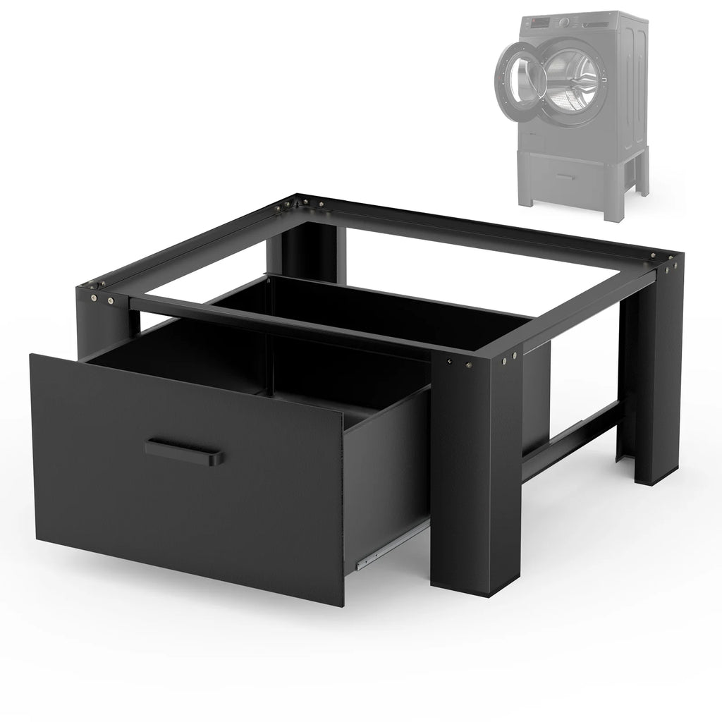 Black 29" Washing Machine Pedestal with Drawer B73450